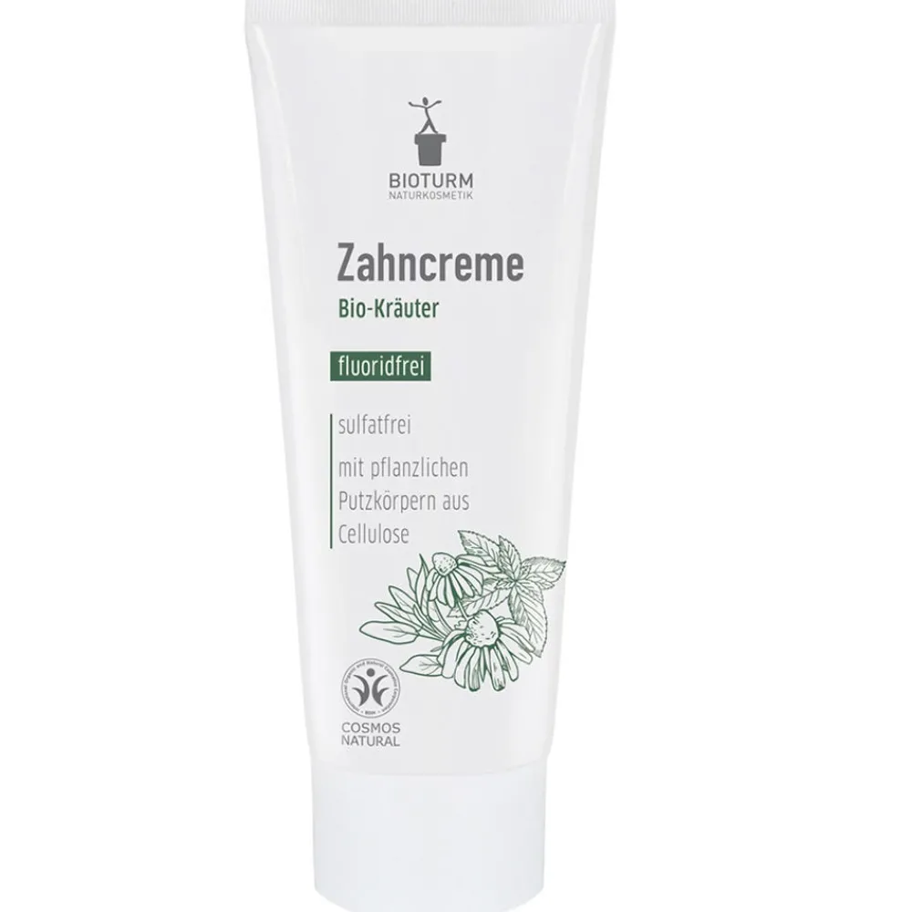 BIOTURM Zahnpflege|Hagel Nature|Zahncreme Bio-Kräuter 75 ml