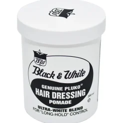 Black and White Pomade & Wachs| Pomade & Wachs^Black & White Hair Dressing Pomade 200 ml
