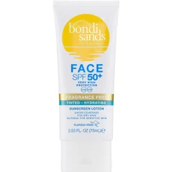 SPF 50+ Fragrance Free Hydrating Tinted Face Lotion 75 ml-Bondi Sands Outlet