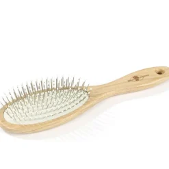 Braun & Wettberg Kämme & Bürsten|Kirschholzbürste groß - Drahtstifte