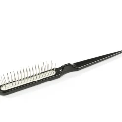 Braun & Wettberg Kämme & Bürsten^Kunststoffbürste mit Toupiergriff, schwarz