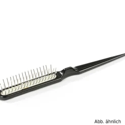 Braun & Wettberg Kämme & Bürsten^Kunststoffbürste mit Toupiergriff, weiß