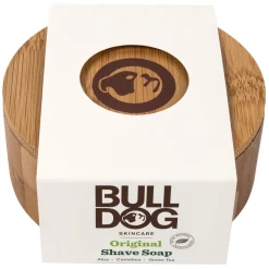 Bulldog Skincare Rasur|Bartpflege|Bulldog Original Rasierseife mit Bambustiegel