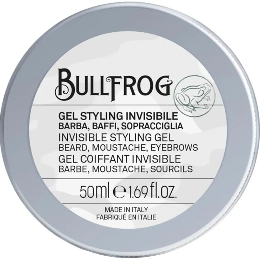 Bullfrog Styling-Gel & Creme|Bartpflege|Invisible Styling Gel 50 ml