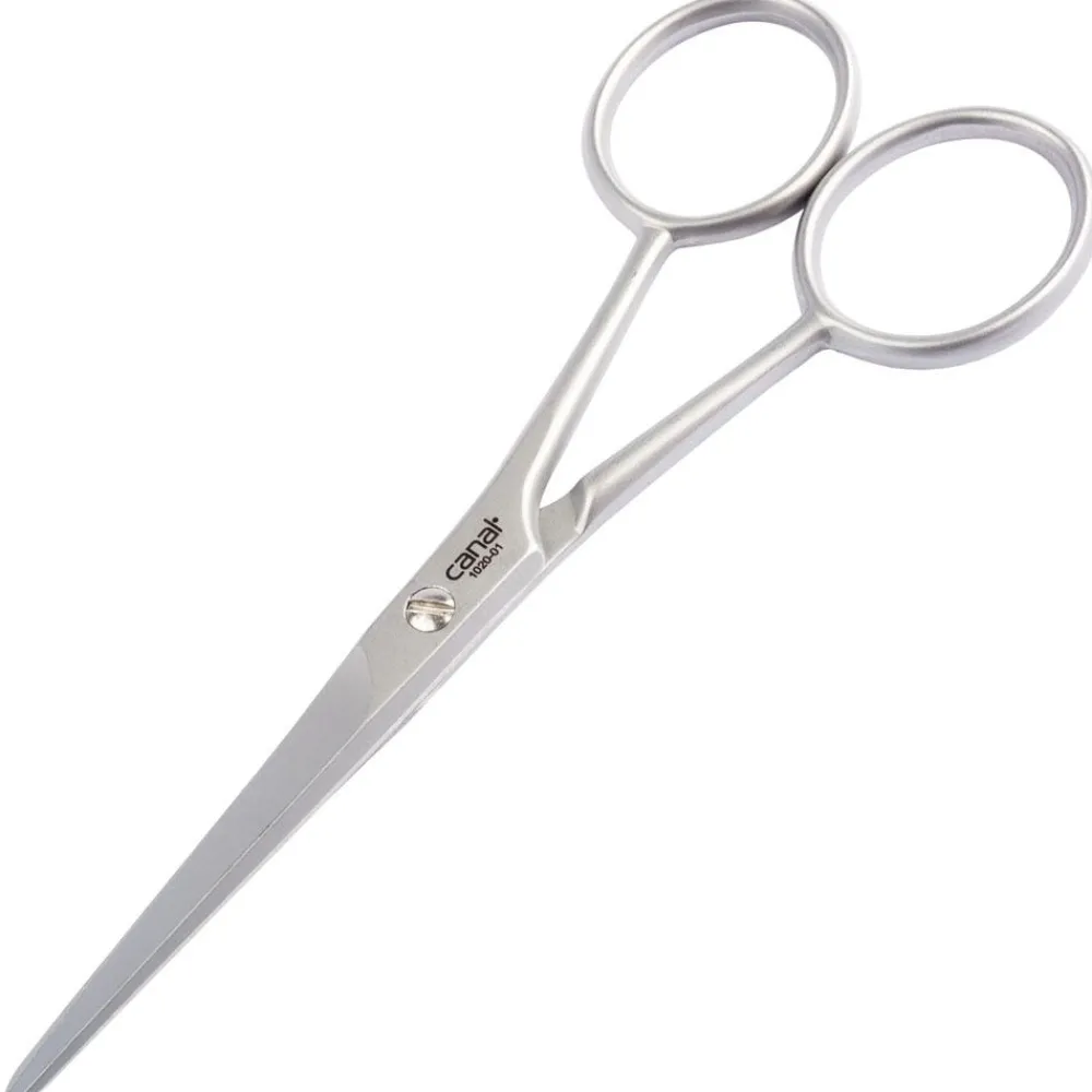 Canal Instrumente Scheren|Canal Bartschere mit Mikroverzahnung rostfrei 110 mm
