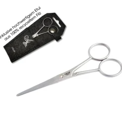 Canal Instrumente Scheren|Canal Bartschere mit Mikroverzahnung rostfrei 110 mm