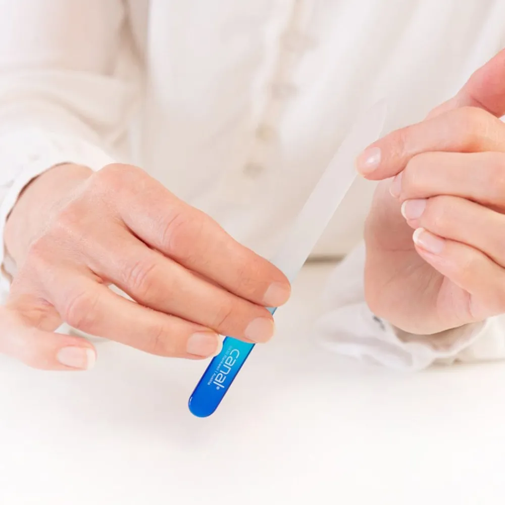 Canal Instrumente Maniküre & Pediküre|Nagelfeilen^Canal Hartglasfeile farbiger Verlauf 140 mm