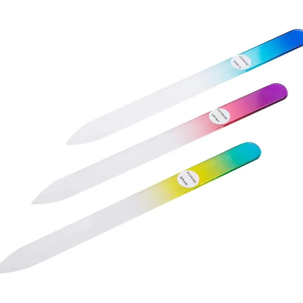 Canal Instrumente Maniküre & Pediküre|Nagelfeilen^Canal Hartglasfeile farbiger Verlauf 140 mm