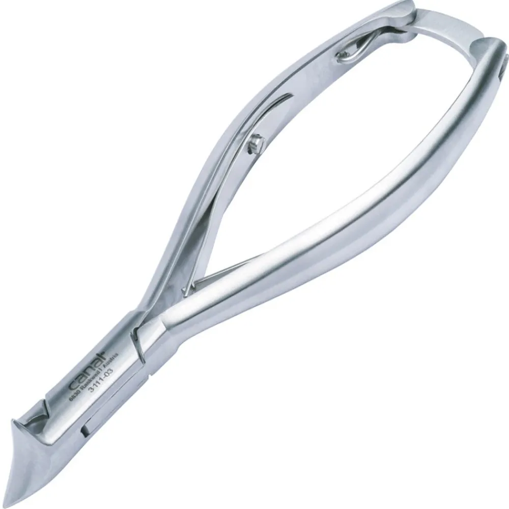 Canal Instrumente Maniküre & Pediküre^Canal Kopfschneider 2 Spitzen durchgesteckt 110 mm