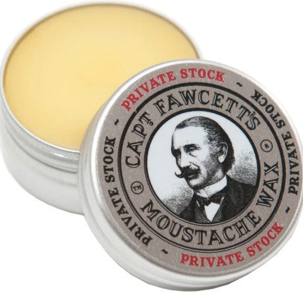 Private Stock Moustache Wax 15 ml-Captain Fawcett's Outlet