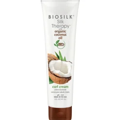 CHI Professional Styling-Gel & Creme^CHI BioSilk Silk Therapy Coco Oil Curl Cream 148 ml