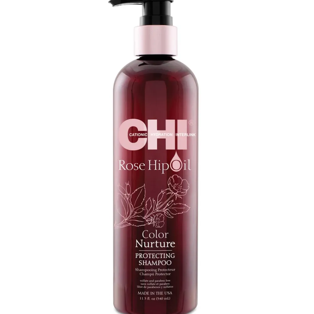 CHI Professional Shampoo|CHI Rose Hip Oil Protecting Shampoo 340 ml