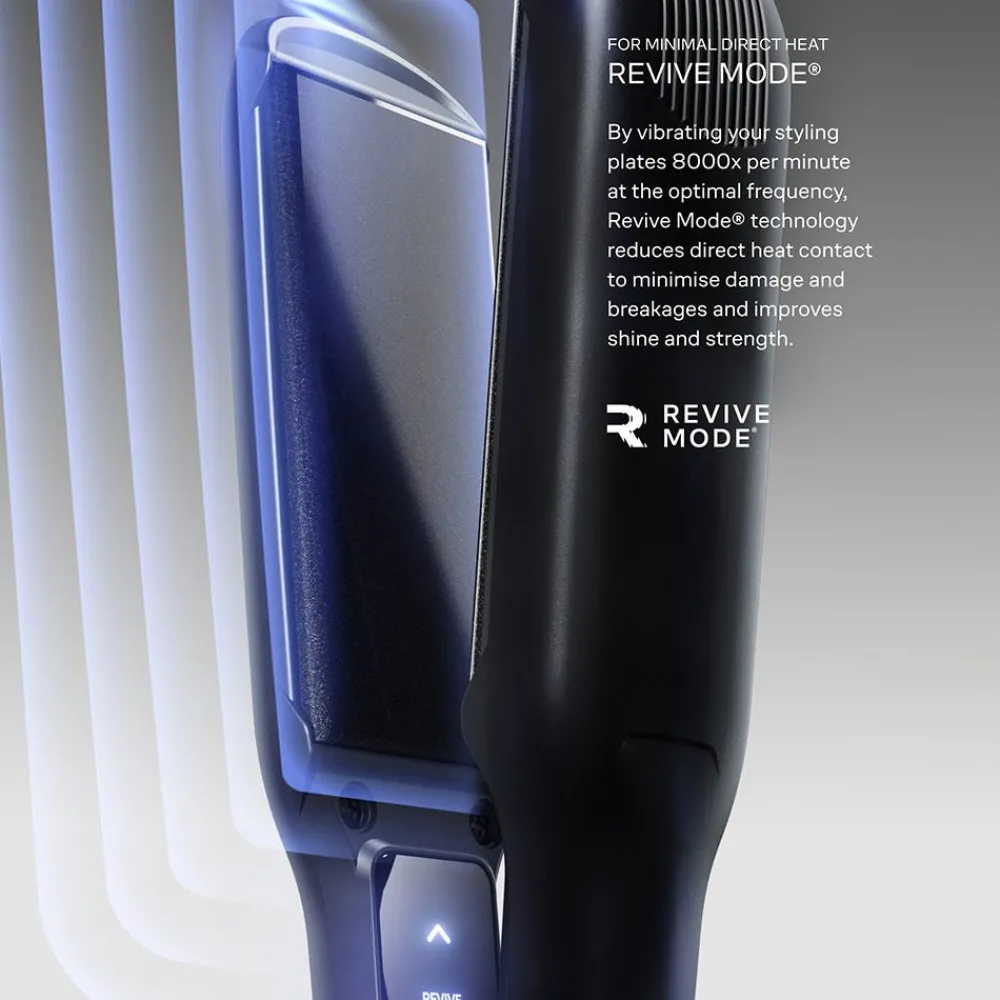 Cloud Nine Glätteisen|Glätteisen|The Wide Iron with Revive Black