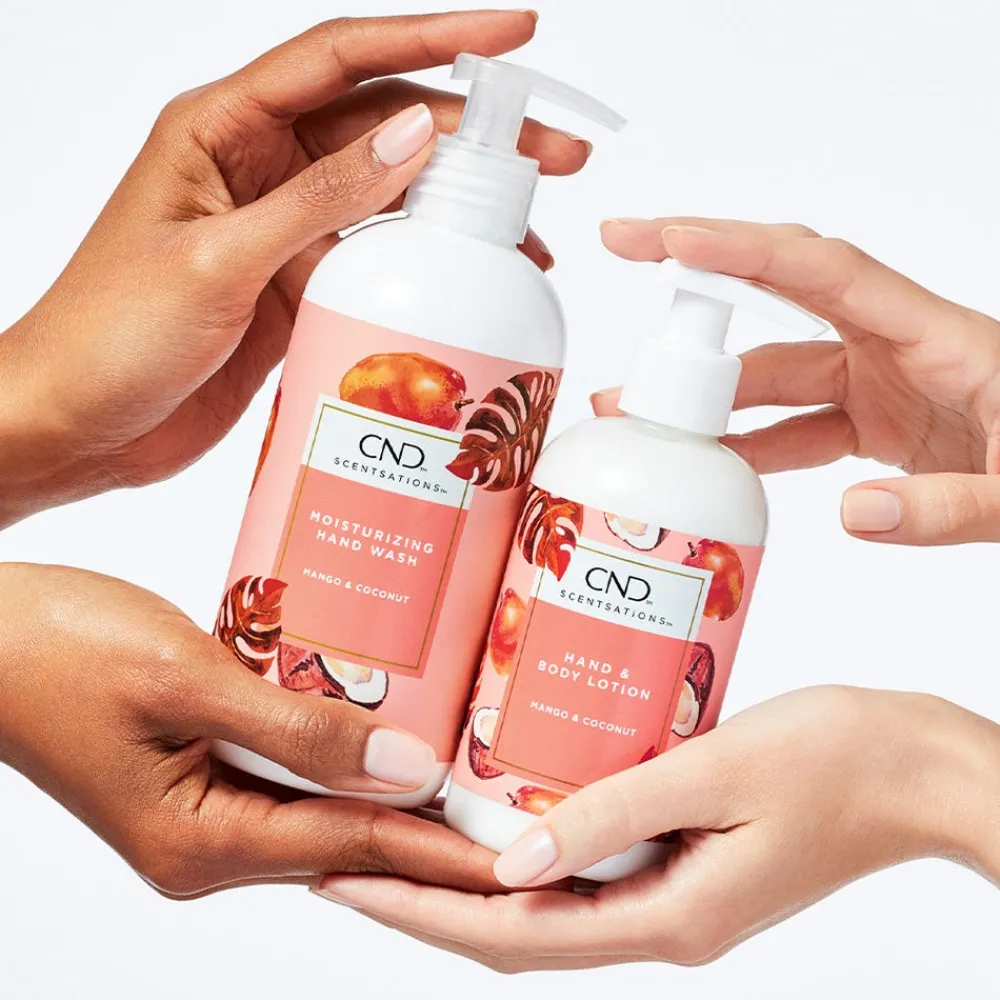 Hand- Bodylotion Scentsations Mango & Coconut 916 ml-CND New