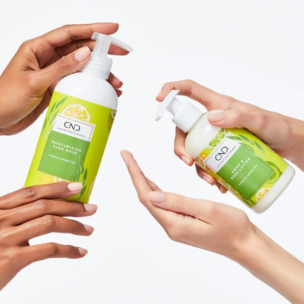 CND Hand & Fuß|Körper^Scentsations Citrus & Green Tea Wash 390 ml