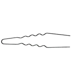 Comair Haarklemmen|Haarschmuck^Lockennadeln dünn schwarz, 50 Stück, 75x0,55mm