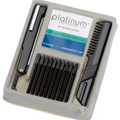 Comair Rasiermesser^Rasiermesser Set mit 10 Stück Platinum Klingen