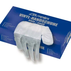 Vinyl-Handschuhe gepudert klein 100er Box-Comair New
