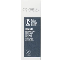 Combinal Wimpern & Brauen|Augenbrauen- & Wimpernfarbe^Mini Kit - Blau-Schwarz