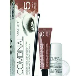 Combinal Wimpern & Brauen|Augenbrauen- & Wimpernfarbe^Mini Kit - Braun