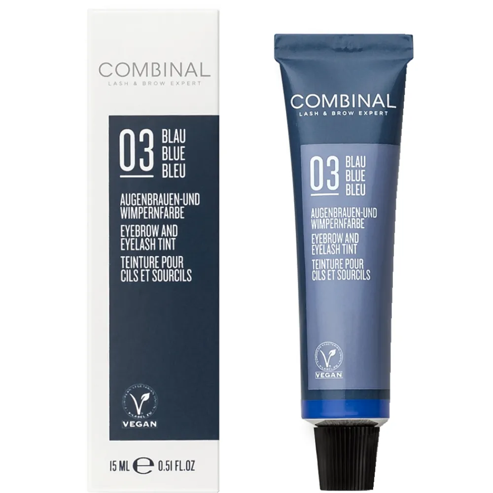 Combinal Wimpern & Brauen|Augenbrauen- & Wimpernfarbe^Profi-Wimpernfarbe 3 blau 15 ml