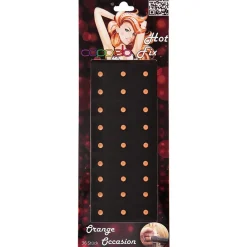 Hot Fix Haarschmuck Orange Occasion-Coppelo New