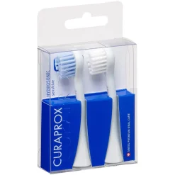 CURAPROX Zahnpflege|Hydrosonic Ersatzbürsten senstitive Duo Pack