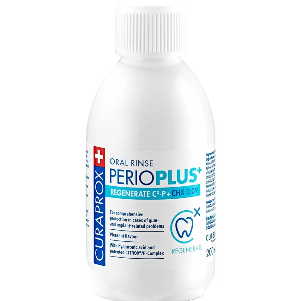 Mundspülung Perio plus Regenerate 0,09 CHX 200 ml-CURAPROX Hot