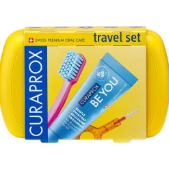 CURAPROX Zahnpflege^Travel-Set Gelb