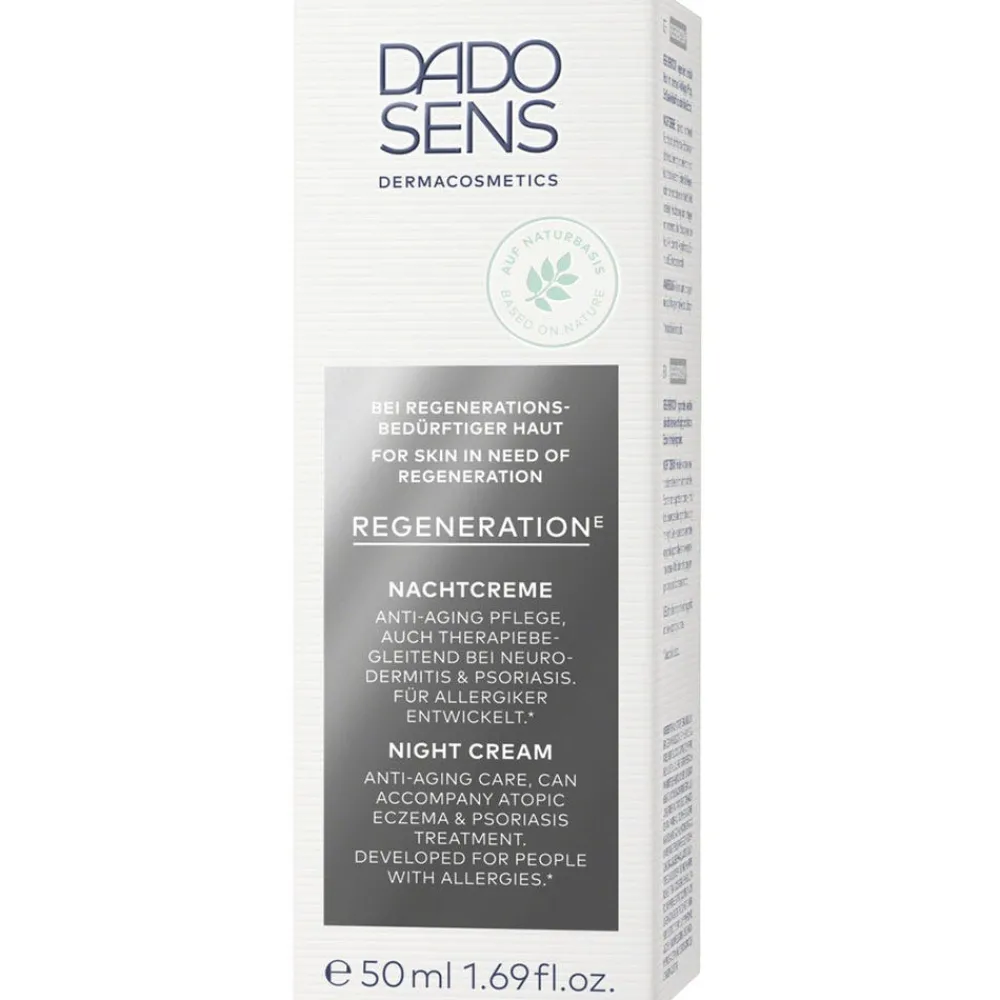 Dado Sens Hagel Nature|Hautverjüngung^REGENERATION E Nachtcreme 50 ml