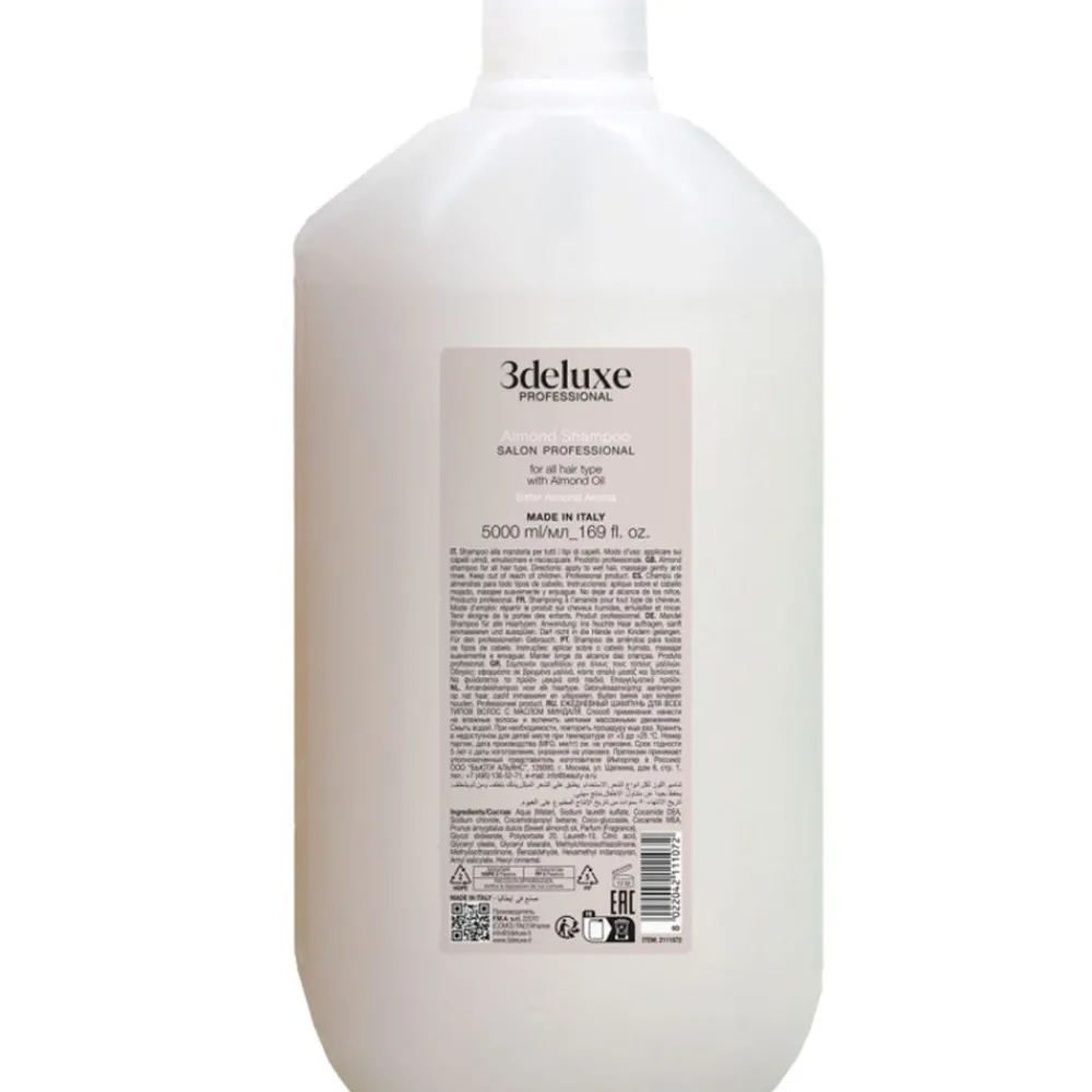 3DeLuxe Shampoo^Almond Shampoo 5000 ml