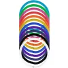 Zopfgummis 4 mm, 18er Karte, bunt sortiert-Denman Best