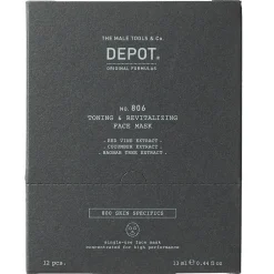 DEPOT Hautpflege^806 Toning & Revitalizing Face Mask Box 12 x 13 ml