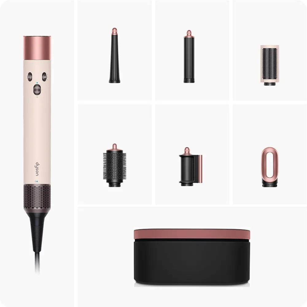 Dyson Lockenstäbe|Haartrockner^Airwrap i.d. Multi-Haarstyler Pink/Rósegold