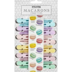 Efalock Haarklemmen|Abteilclip Combi Pastell 12 Stück