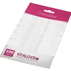 Efalock Haarklemmen|Chevalier Haarklemme 5 cm weiß 100 Stück