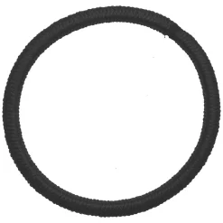 Efalock Haarklemmen^Haargummi Dick schwarz 10 Stück