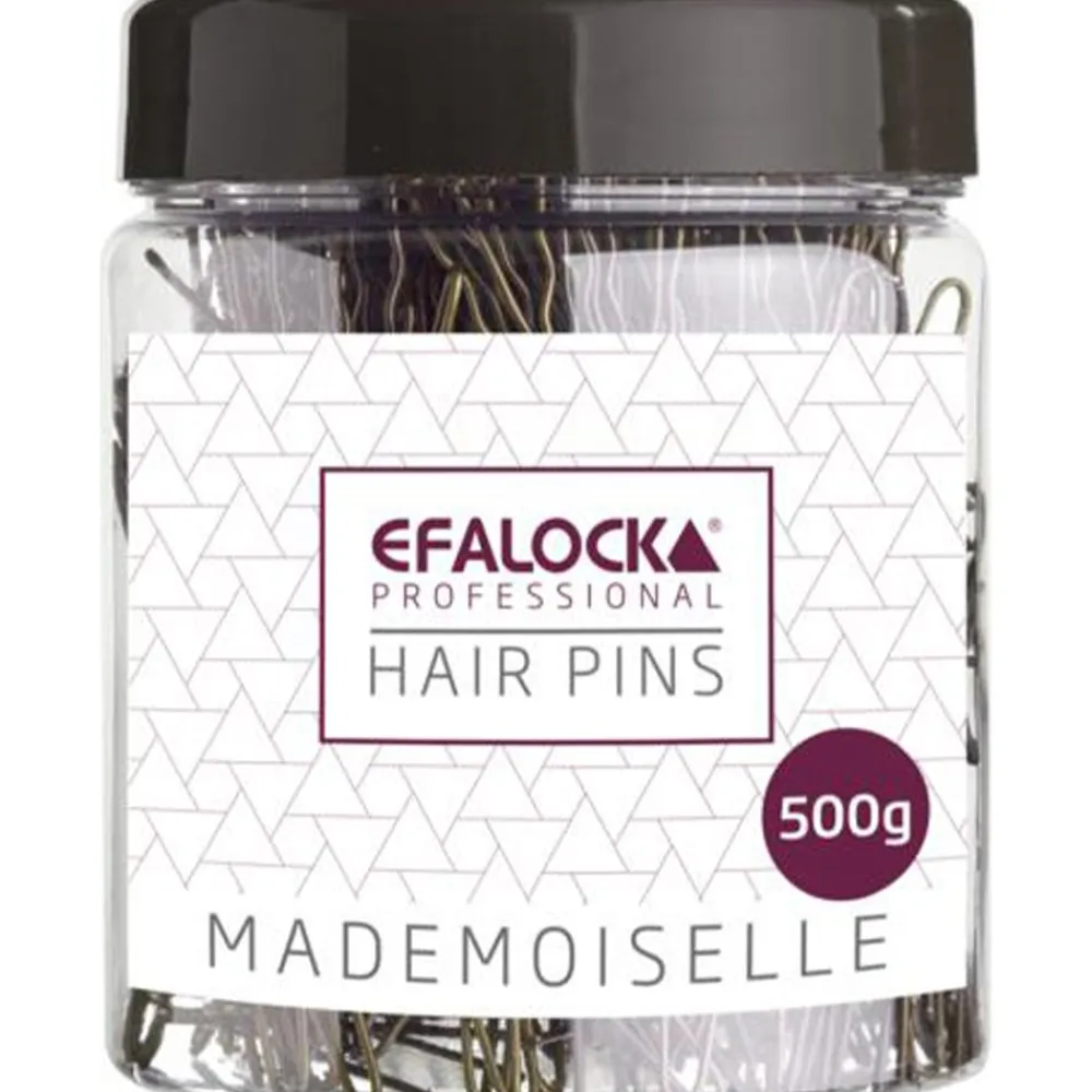 Efalock Haarklemmen|Haarschmuck^Haarnadeln Mademoiselle 45mm blond 490 Stück (500 g)
