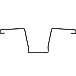 Spiegelhalter schwarzmatt-Efalock Hot