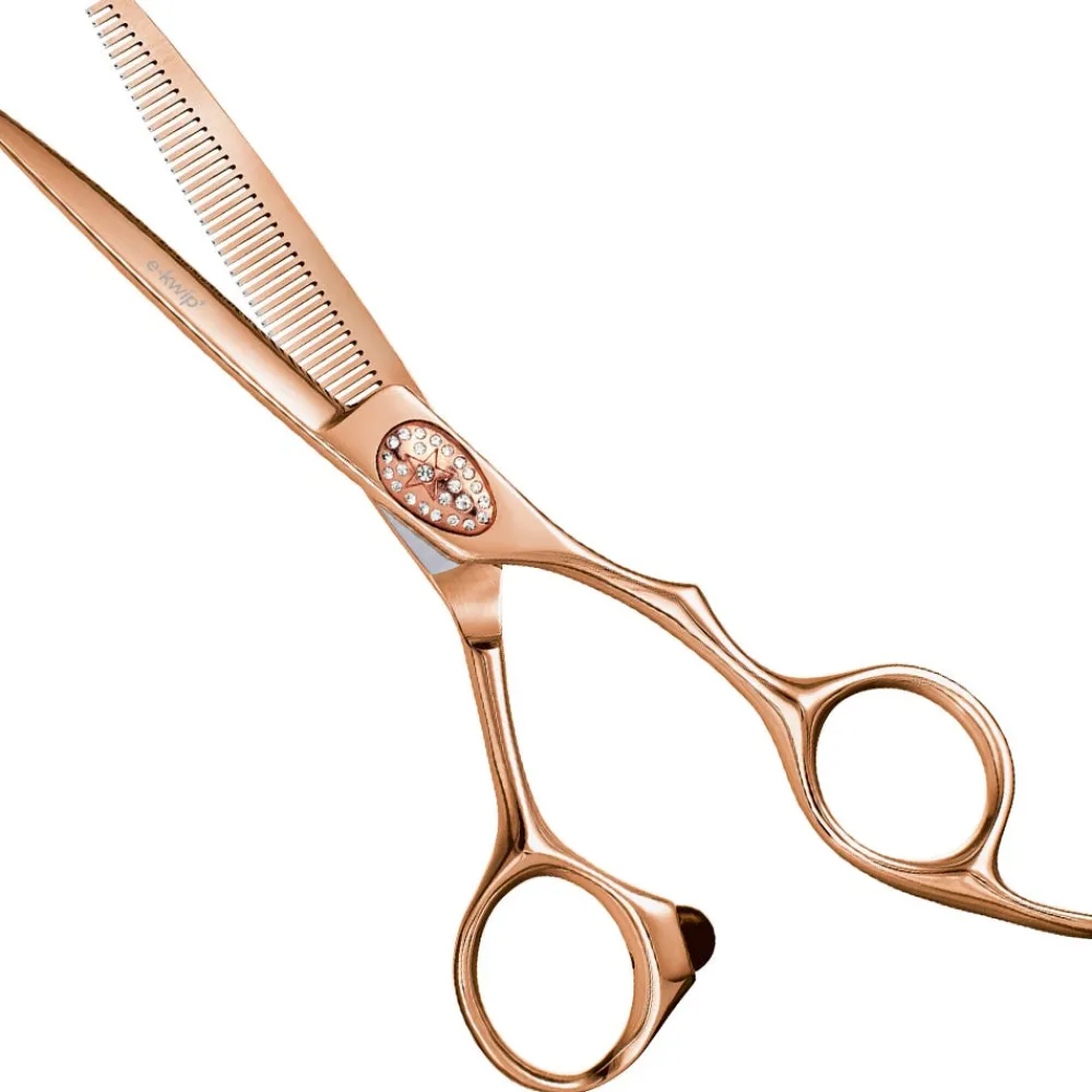 + Primus Pink Gold Modellierschere 5.5 Offset-e-kwip New