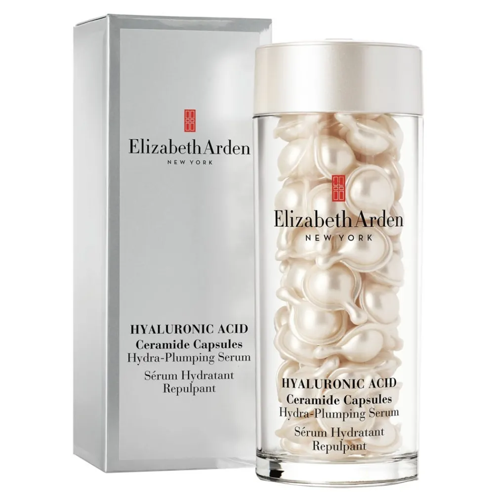 Elizabeth Arden Gesicht|Hyaluronic Acid Ceramide Capsules Hydra-Plumping Serum 60 Stück