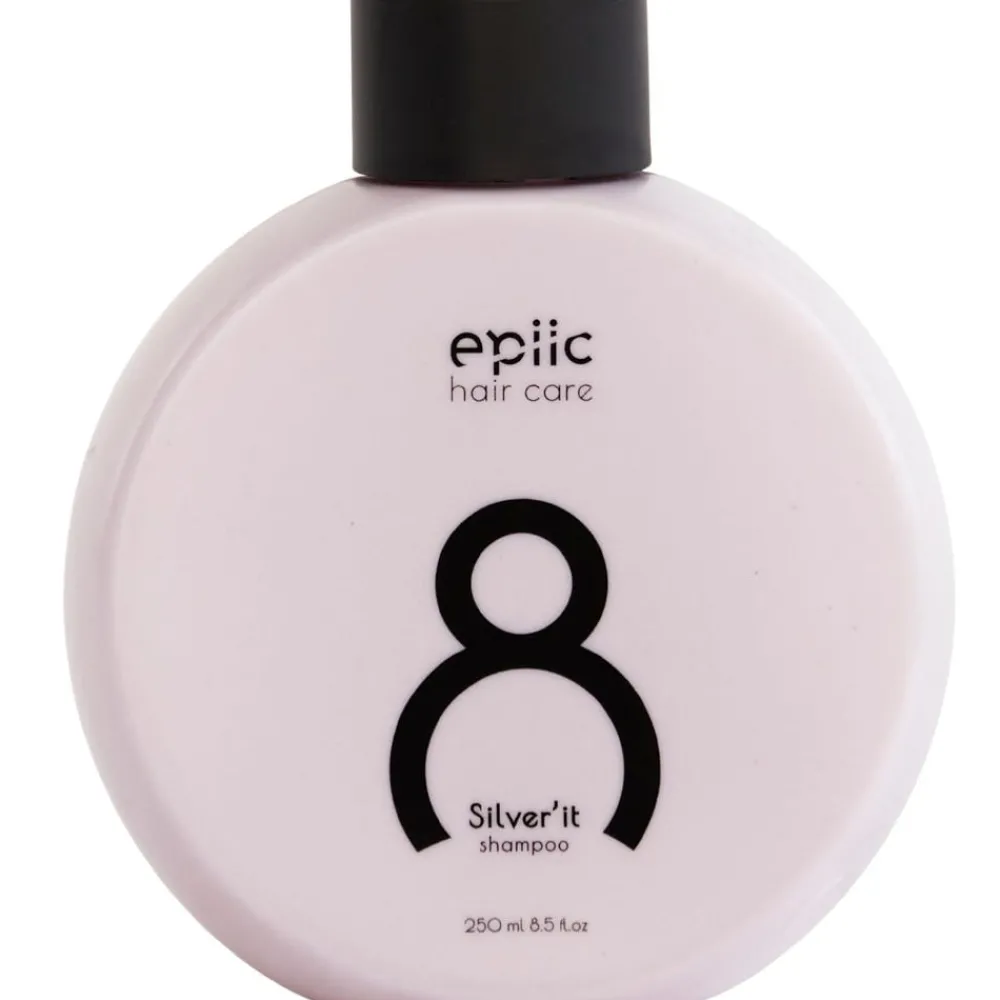 Epiic Haircare Hagel Nature| Shampoo^Nr.8 Silver'it Shampoo 250 ml