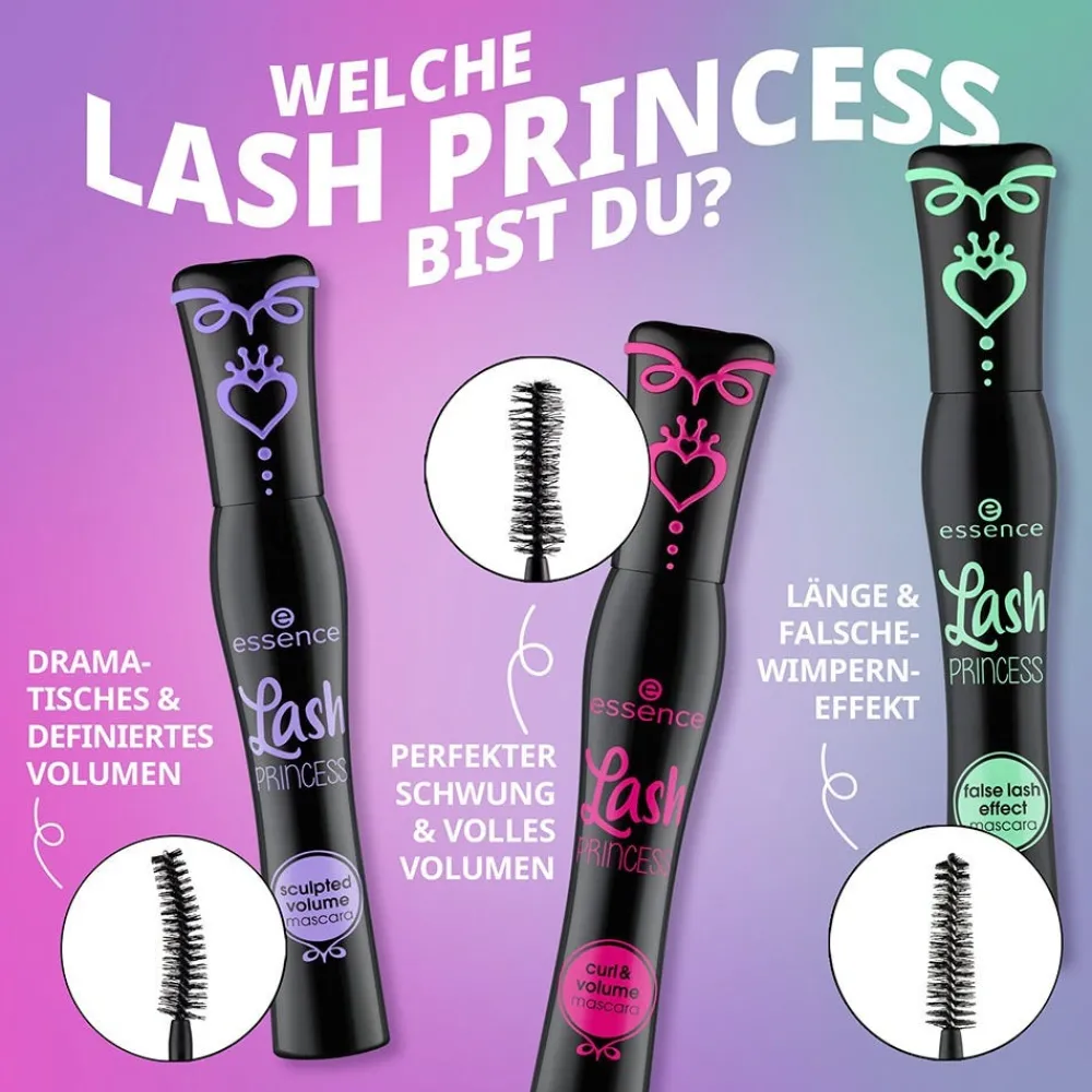 essence Wimpern^Lash PRINCESS sculpted volume mascara 30 g