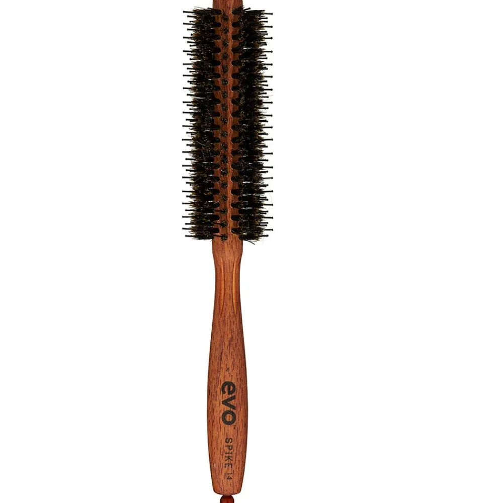 evo Kämme & Bürsten|Bürste^Spike Nylon Pin Bristle Radial Brush 14 mm