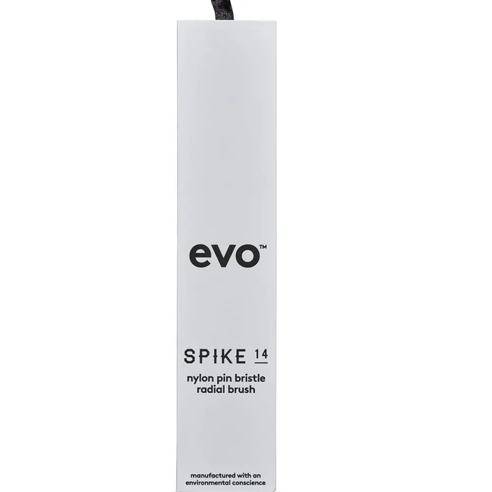 evo Kämme & Bürsten|Bürste^Spike Nylon Pin Bristle Radial Brush 14 mm