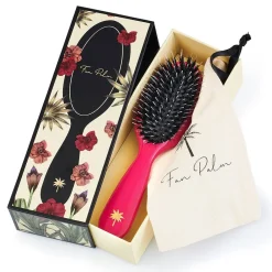 Fan Palm Bürste|Boar- & Nylon Brush Sweet Pea - Small