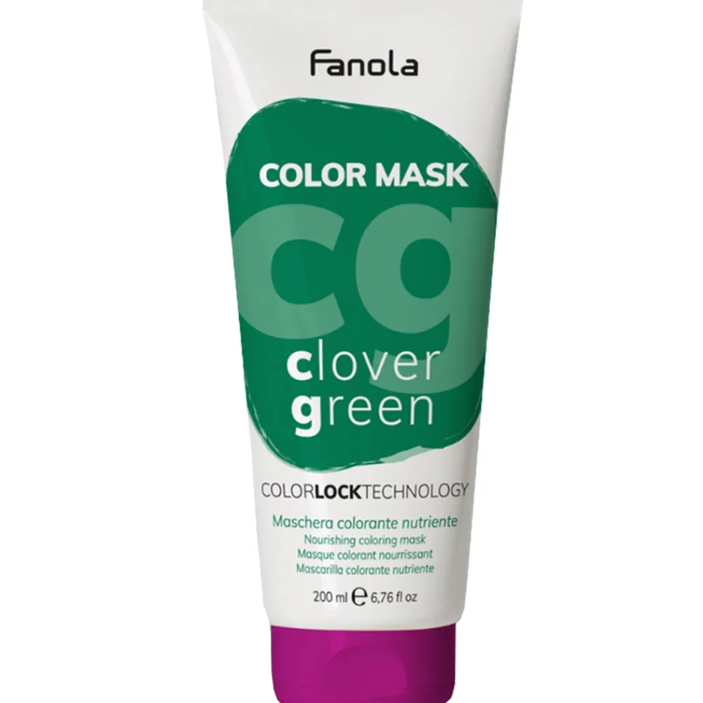Farbmaske Clover Green 200 ml-Fanola Outlet