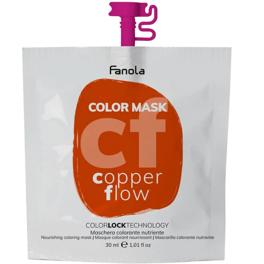 Fanola Haarfarbe^Farbmaske Copper Flow 30 ml
