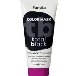 Fanola Haarfarbe^Farbmaske Total Black 200 ml
