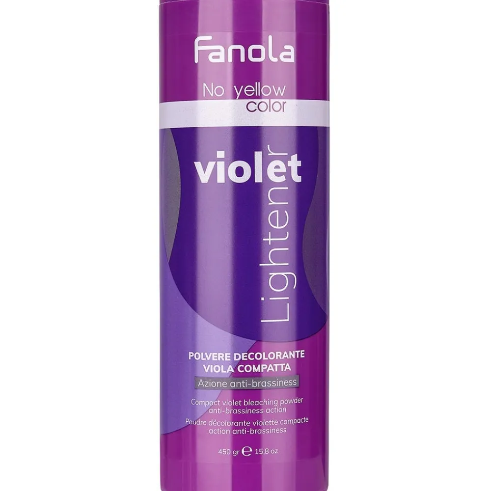 Fanola Blondierung|No Yellow Compact Blondierung VIOLETT, 450 g
